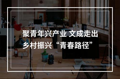 聚青年兴产业 文成走出乡村振兴“青春路径”