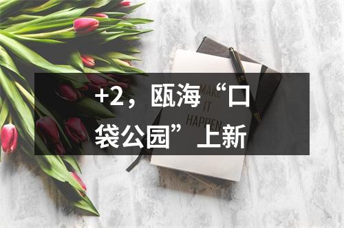 +2，瓯海“口袋公园”上新
