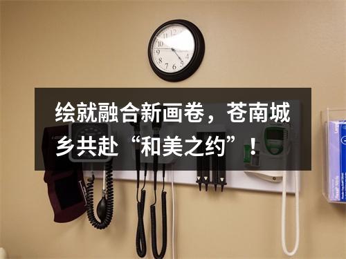绘就融合新画卷，苍南城乡共赴“和美之约”！