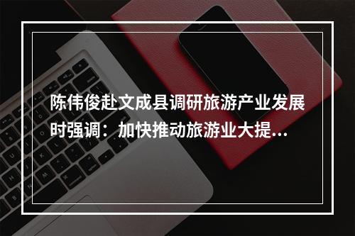 陈伟俊赴文成县调研旅游产业发展时强调：加快推动旅游业大提升大发展