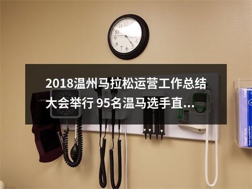 2018温州马拉松运营工作总结大会举行 95名温马选手直通2019杭马