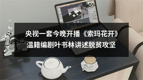 央视一套今晚开播《索玛花开》 温籍编剧叶书林讲述脱贫攻坚