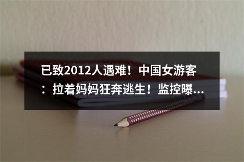 已致2012人遇难！中国女游客：拉着妈妈狂奔逃生！监控曝光揪心一幕……