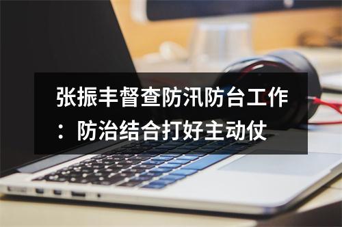 张振丰督查防汛防台工作：防治结合打好主动仗