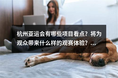 杭州亚运会有哪些项目看点？将为观众带来什么样的观赛体验？国新办新闻发布 ...