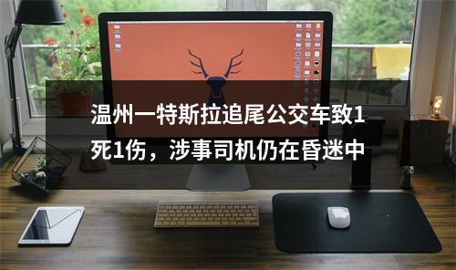 温州一特斯拉追尾公交车致1死1伤，涉事司机仍在昏迷中