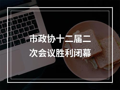 市政协十二届二次会议胜利闭幕