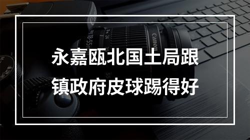 永嘉瓯北国土局跟镇政府皮球踢得好