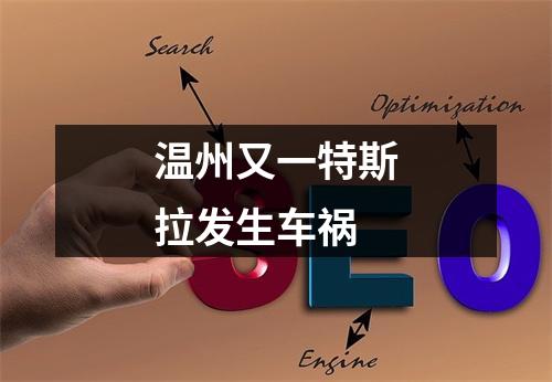 温州又一特斯拉发生车祸