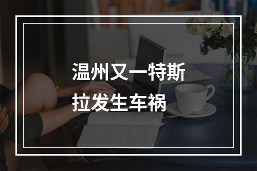 温州又一特斯拉发生车祸