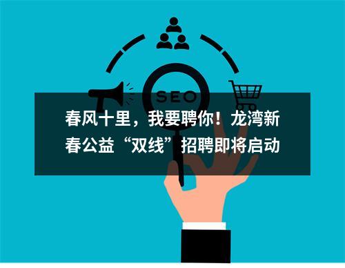 春风十里，我要聘你！龙湾新春公益“双线”招聘即将启动