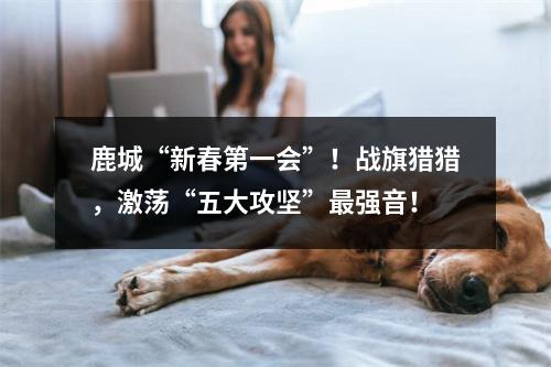 鹿城“新春第一会”！战旗猎猎，激荡“五大攻坚”最强音！