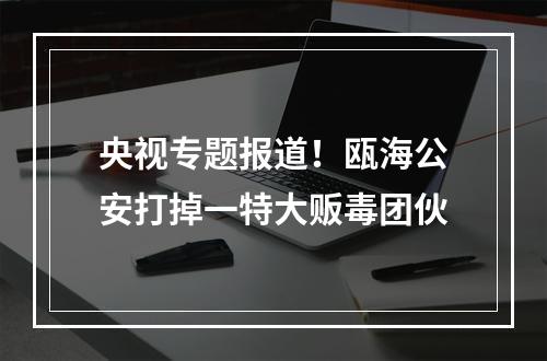 央视专题报道！瓯海公安打掉一特大贩毒团伙