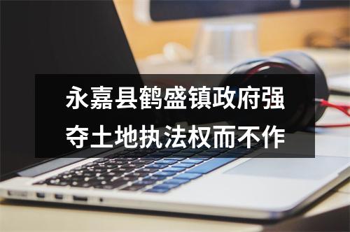 永嘉县鹤盛镇政府强夺土地执法权而不作