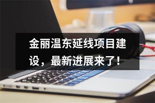金丽温东延线项目建设，最新进展来了！
