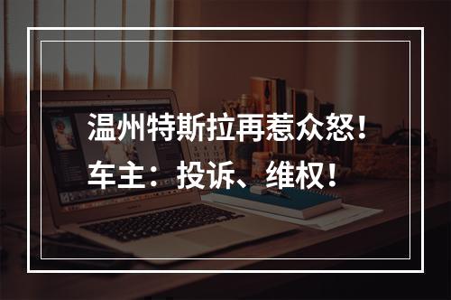 温州特斯拉再惹众怒！车主：投诉、维权！