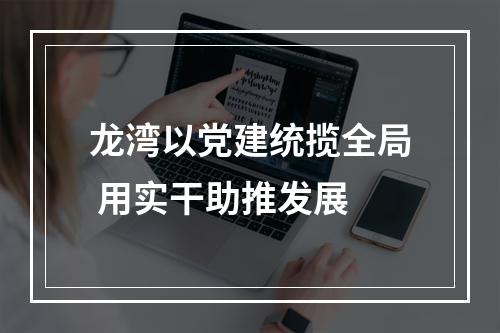龙湾以党建统揽全局 用实干助推发展