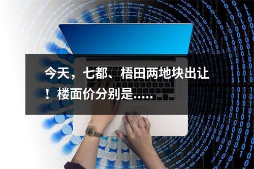 今天，七都、梧田两地块出让！楼面价分别是.....