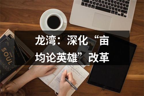 龙湾：深化“亩均论英雄”改革
