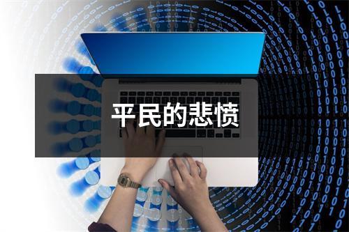 平民的悲愤
