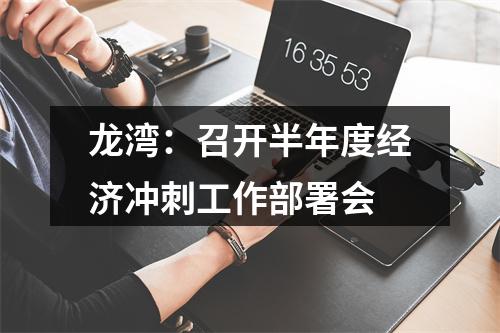 龙湾：召开半年度经济冲刺工作部署会