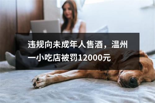 违规向未成年人售酒，温州一小吃店被罚12000元