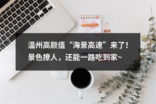 温州高颜值“海景高速”来了！景色撩人，还能一路吃到家~