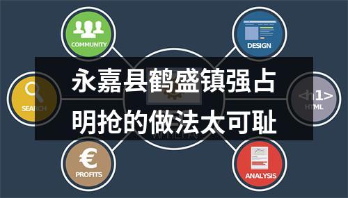 永嘉县鹤盛镇强占明抢的做法太可耻