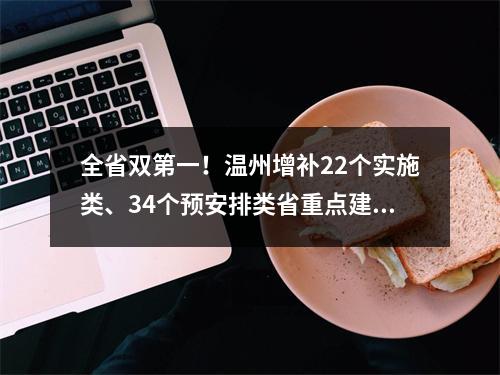 全省双第一！温州增补22个实施类、34个预安排类省重点建设项目