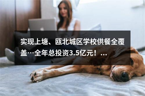 实现上塘、瓯北城区学校供餐全覆盖…全年总投资3.5亿元！永嘉县民生实事项目完成情况