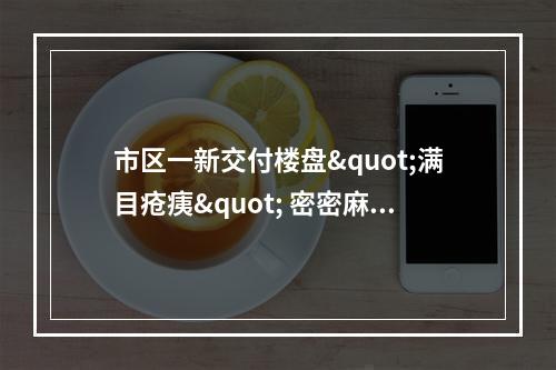 市区一新交付楼盘"满目疮痍" 密密麻麻“小纸条”贴满整个房间 ....