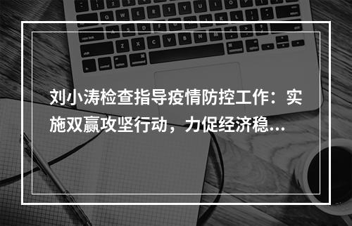 刘小涛检查指导疫情防控工作：实施双赢攻坚行动，力促经济稳进提质