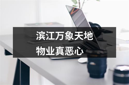 滨江万象天地物业真恶心