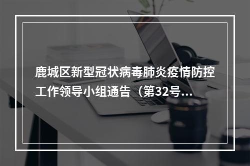 鹿城区新型冠状病毒肺炎疫情防控工作领导小组通告（第32号)