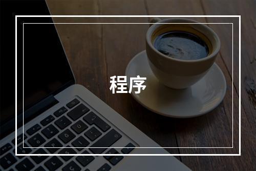 程序