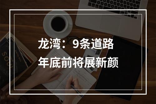龙湾：9条道路年底前将展新颜