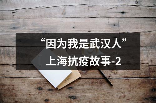 “因为我是武汉人”｜上海抗疫故事-2