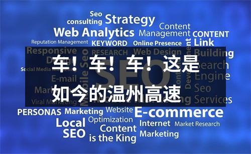 车！车！车！这是如今的温州高速