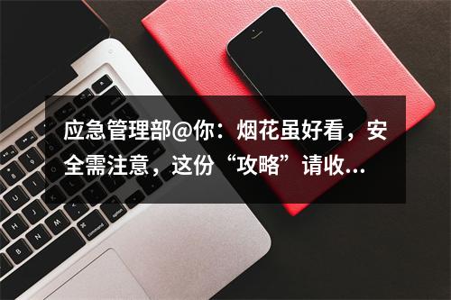 应急管理部@你：烟花虽好看，安全需注意，这份“攻略”请收好