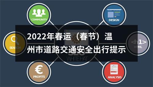 2022年春运（春节）温州市道路交通安全出行提示