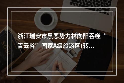 浙江瑞安市黑恶势力林向阳吞噬“青云谷”国家A级旅游区(转)