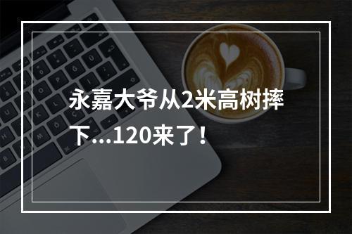 永嘉大爷从2米高树摔下...120来了！
