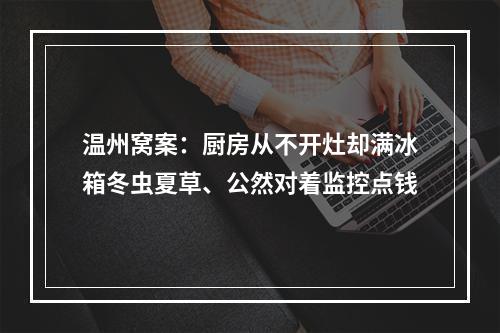 温州窝案：厨房从不开灶却满冰箱冬虫夏草、公然对着监控点钱