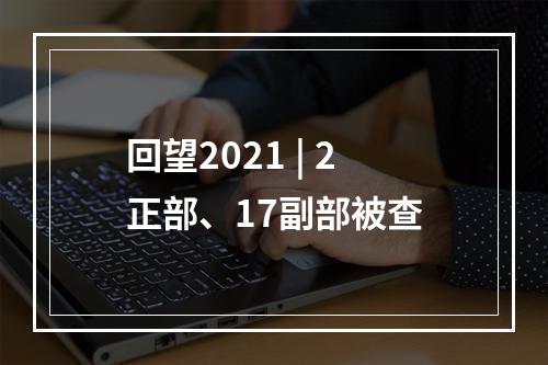 回望2021 | 2正部、17副部被查