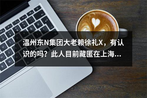 温州东N集团大老赖徐礼X，有认识的吗？此人目前藏匿在上海某豪华别墅小区！