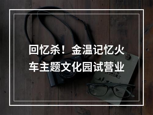 回忆杀！金温记忆火车主题文化园试营业