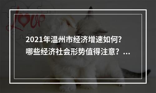 2021年温州市经济增速如何？哪些经济社会形势值得注意？《温州蓝皮书》来了！