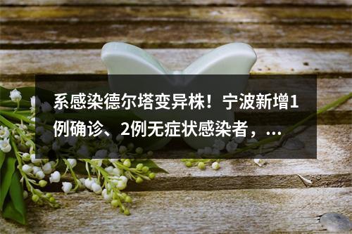 系感染德尔塔变异株！宁波新增1例确诊、2例无症状感染者，确诊病例曾去上海 ...