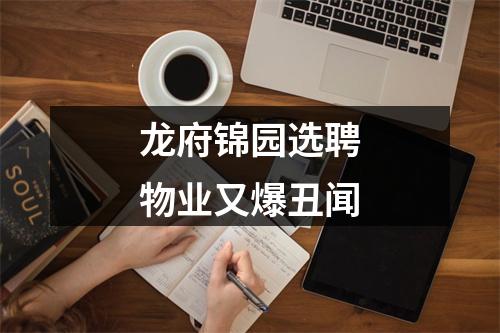 龙府锦园选聘物业又爆丑闻