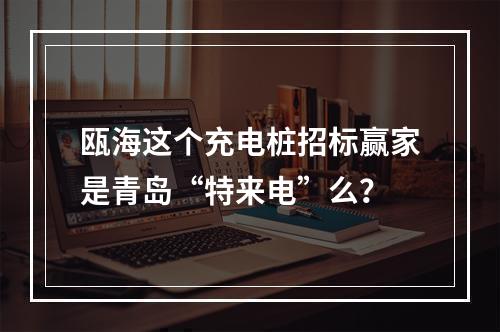 瓯海这个充电桩招标赢家是青岛“特来电”么？